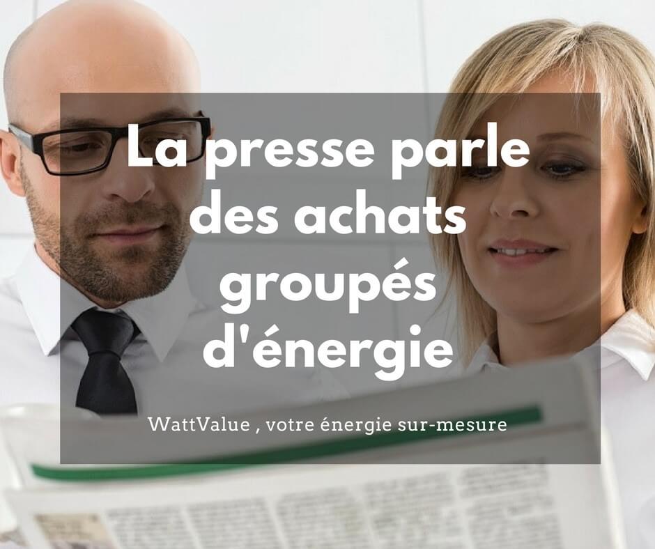 achat groupe energie