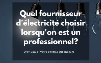 Quel fournisseur d’électricité choisir ?