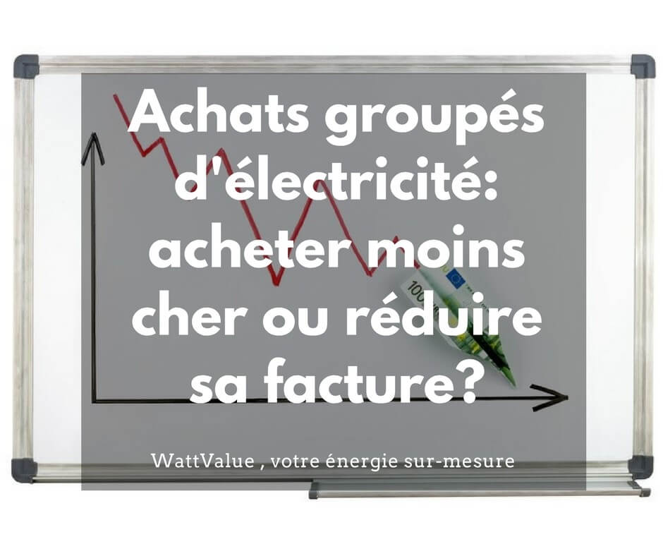 Achat groupé d’énergie : acheter son électricité moins chère