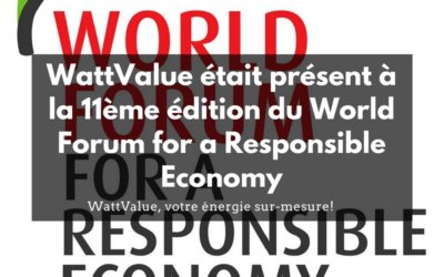 WattValue était présent au World Forum for a Responsible Economy de Lille