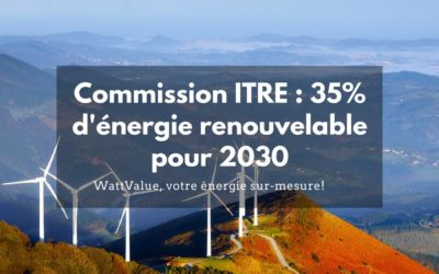 Le vote de la Commission ITRE pour 35% d’énergie renouvelables en 2030