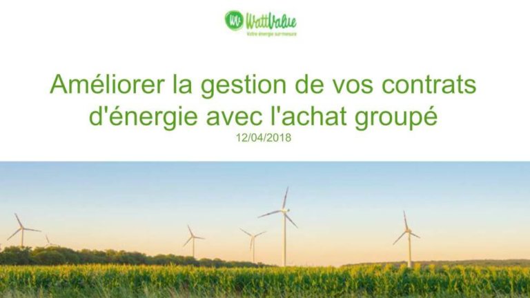 Groupement d'achat d'énergie