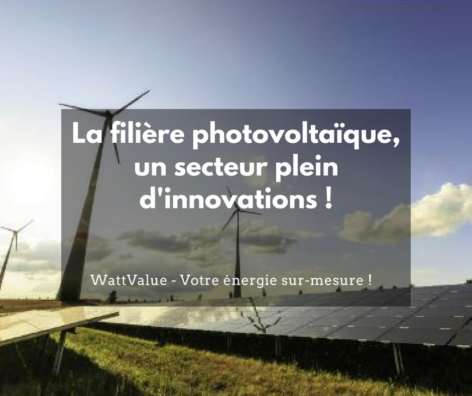 filière photovoltaïque