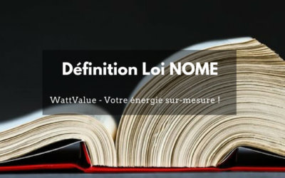 Définition Loi NOME