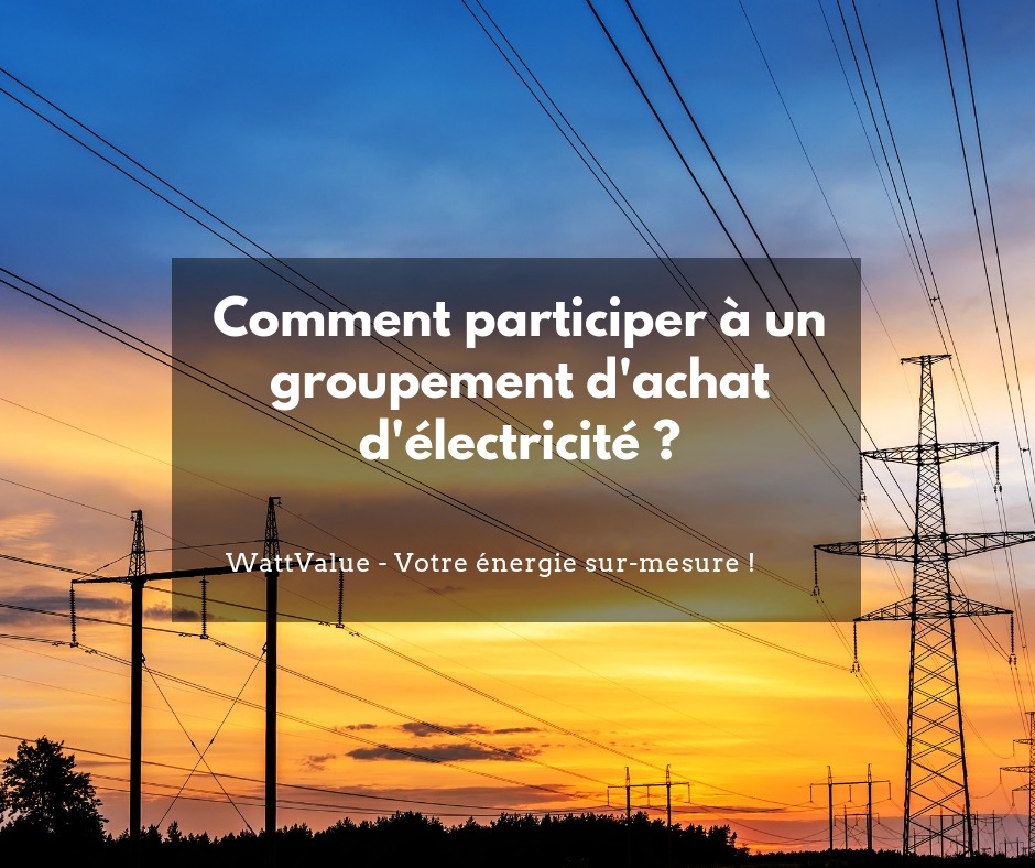 groupement d'achat d'électricité