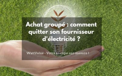 Achat groupé : comment quitter son fournisseur d’électricité ?