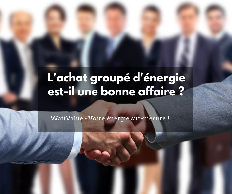 achat groupé d'énergie