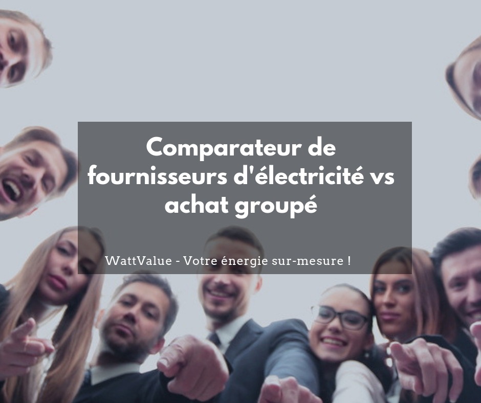 Comparateur de fournisseurs d’électricité vs achat groupé Votre — free download
