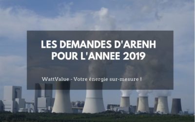 Les demandes d’ARENH pour l’année 2019