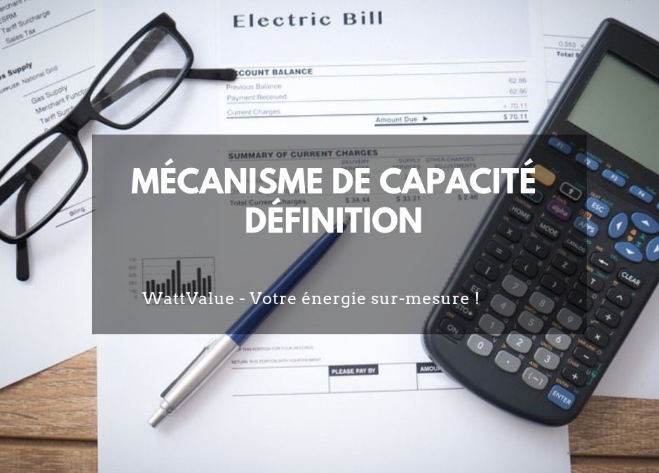 Mécanisme de capacité définition