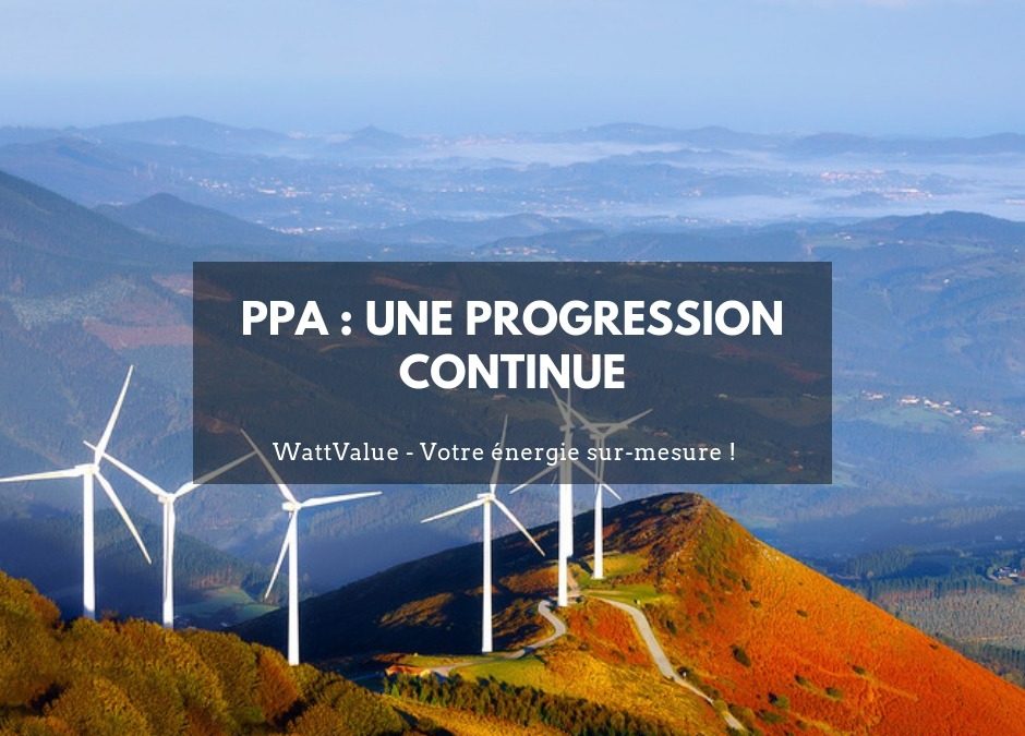 Power Purchase Agreement : une progression continue