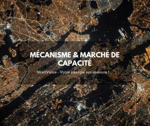 MÉCANISME & MARCHÉ DE CAPACITÉ