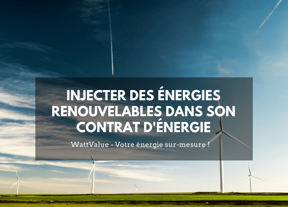 Pourquoi intégrer des énergies renouvelables dans son contrat d’énergie ?