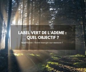 Label vert de l'ADEME - img