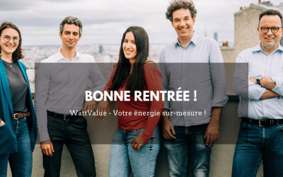 BONNE RENTRÉE !