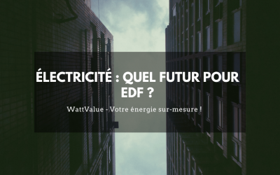 Électricité : quel futur pour EDF ?