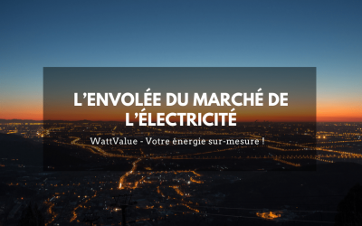 L’envolée du marché de l’électricité