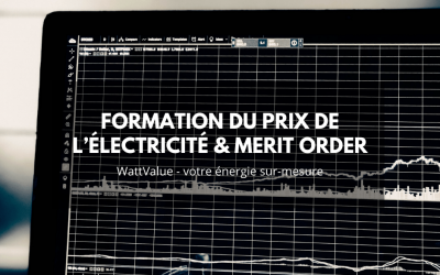 Formation du prix de l’électricité & merit order