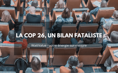 La COP 26, un bilan fataliste