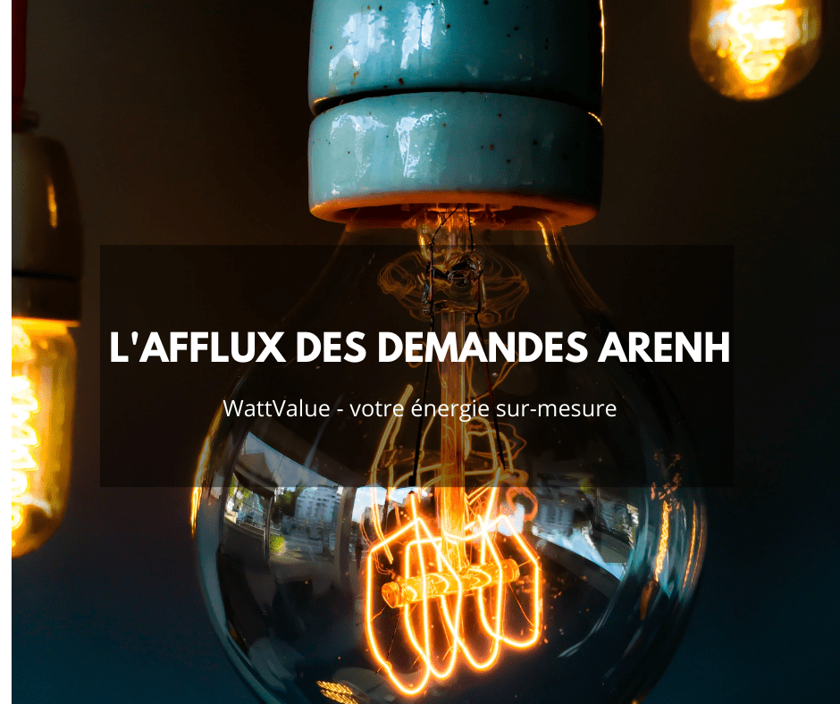 image - lumière afflux des demandes Arenh