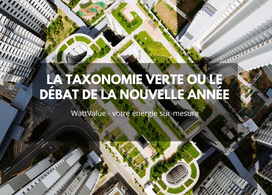 La taxonomie verte