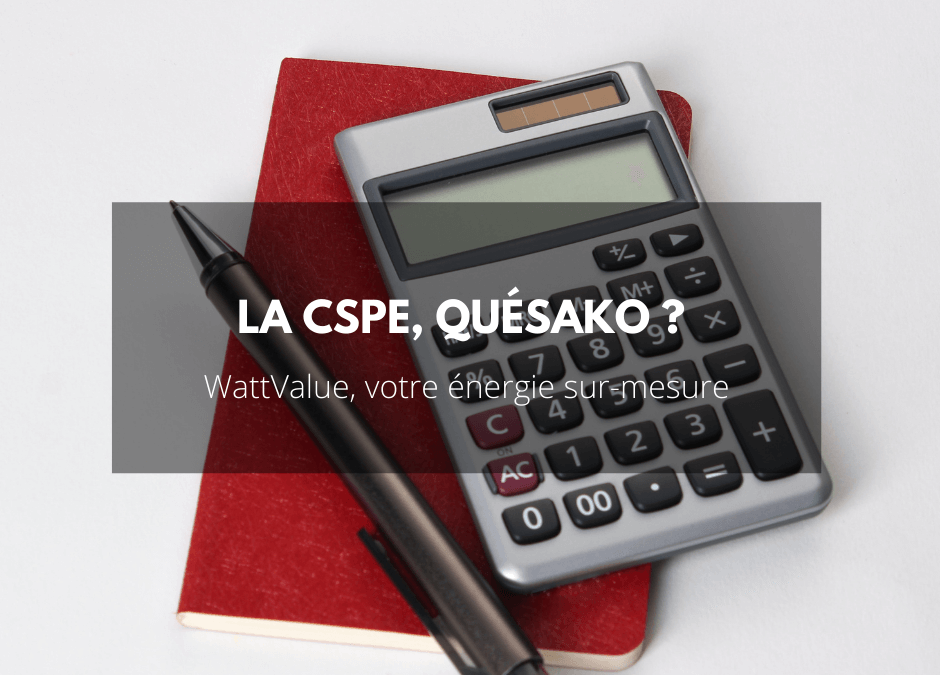 La CSPE, quésako ?