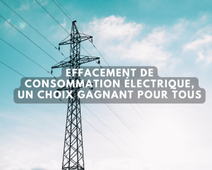 Effacement de consommation électrique : un choix gagnant pour tous