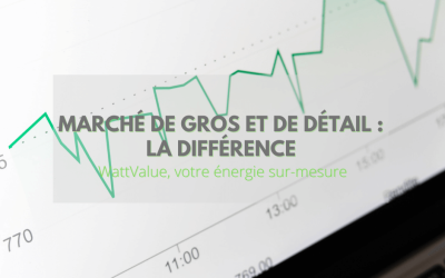 Marché de gros et de détail : la différence